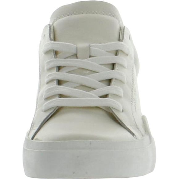 Dolce Vita Womens Zina Silver Leather Casual and Fashion Sneakers Shoes NWT - Picture 2 of 3